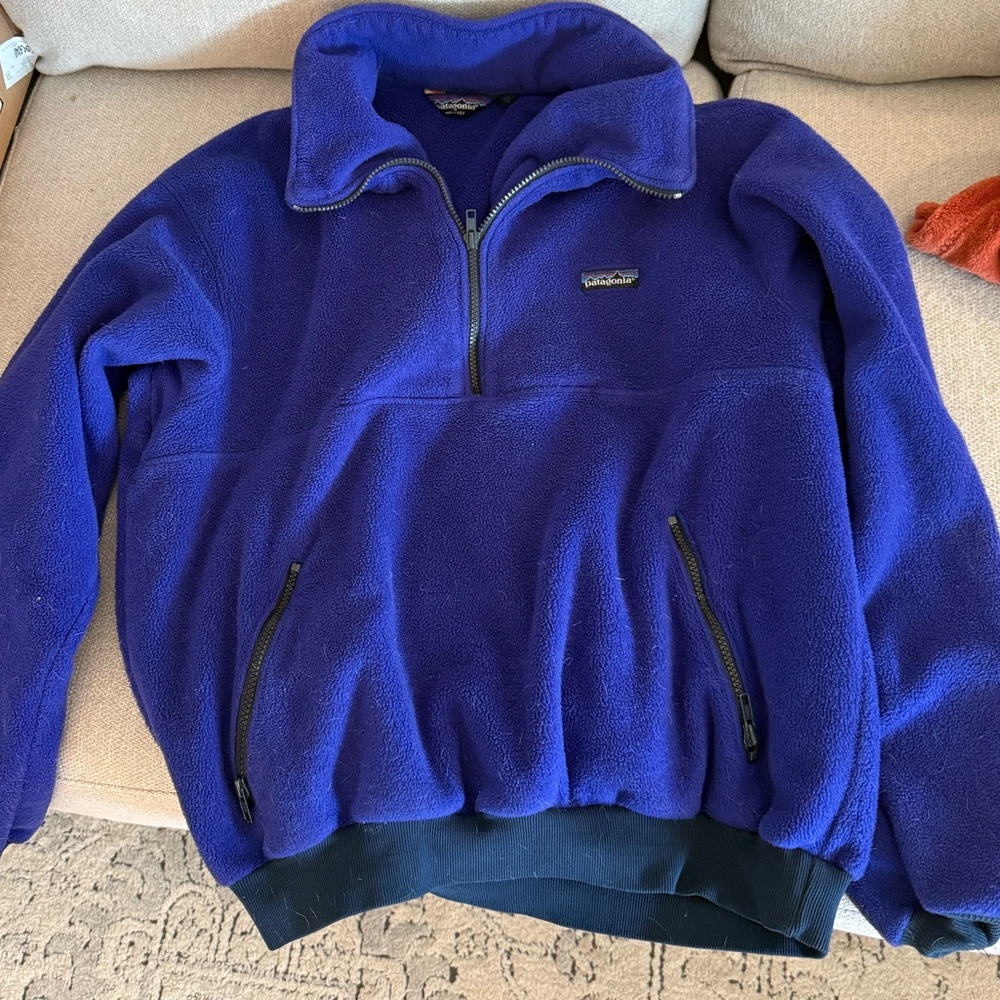 Patagonia Royal Blue Fleece Jacket
